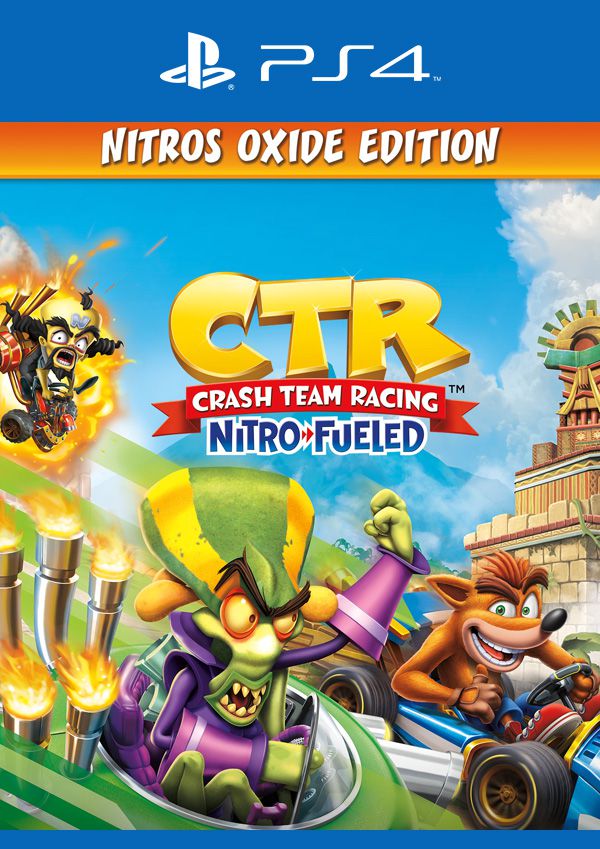 Crash Team Racing Nitro-Fueled - Edição Nitros Oxide - PS4