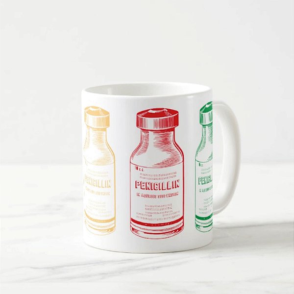 Caneca Penicilin Cures