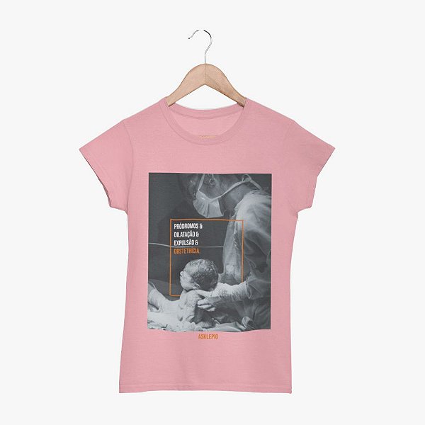 Camiseta GO Rosa FEMININA