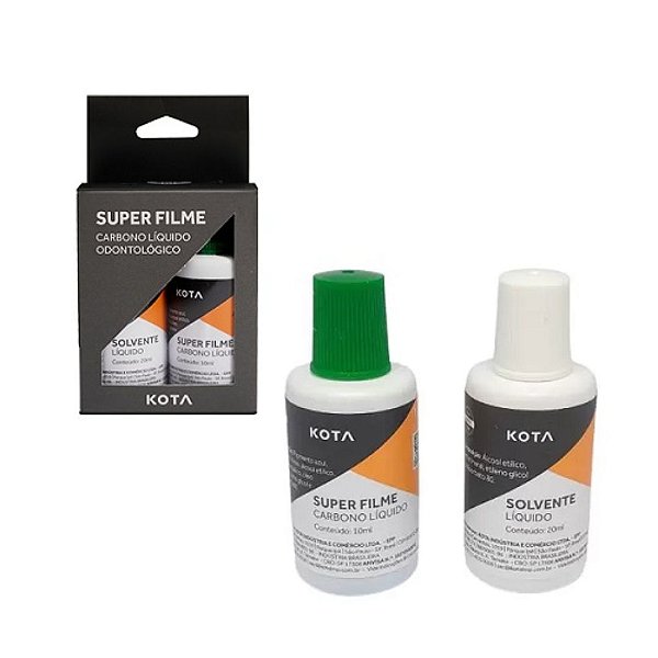 Carbono Liquido Super Filme 10ml e Solvente 20ml - Kota