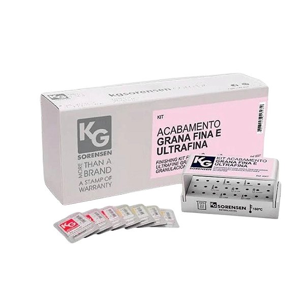 Kit Acabamento Grana Fina e Ultrafina  6007 - KG SORENSEN