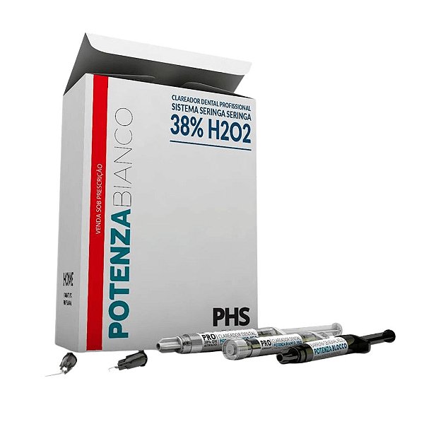 Clareador Potenza Bianco PRO SS 38% H2O2  - 1 Aplicação - PHS