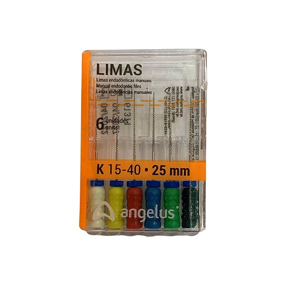 LIMAS K 15-40 25mm Angelus com 6 Unidades