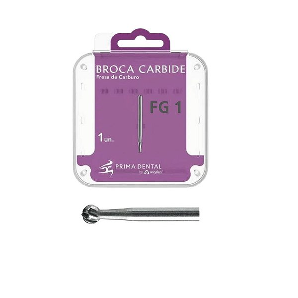 Broca Carbide Esférica FG 1  Angelus