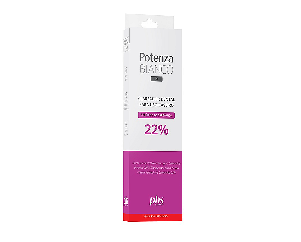 Clareador Potenza Bianco Peroxido de Carbamida PF 22% (01 Seringa) - PHS