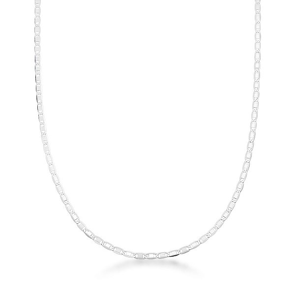 Corrente Piastrine 3mm Prata 925