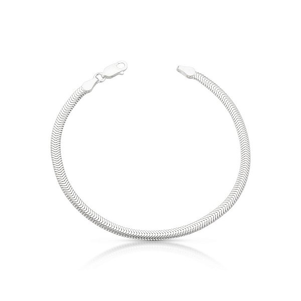 Pulseira Malha de Prata 925