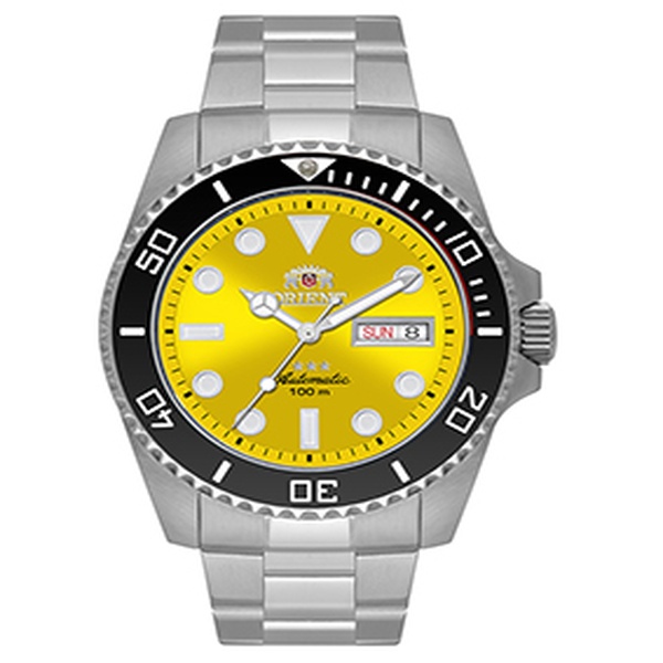 Relógio Orient Masculino Submariner NH3SS011 Automa AmaRelo