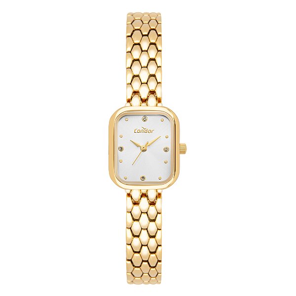 Relógio Condor Analógico Aço Dourado Clássico Elegante CO2035NYI5X