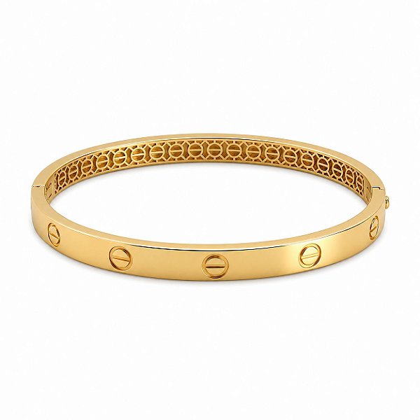 Bracelete Inspiração Alta Joalheria Ouro 18K