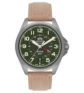 Orient NH3SC017 F2MX GMT Automático Verde Safira