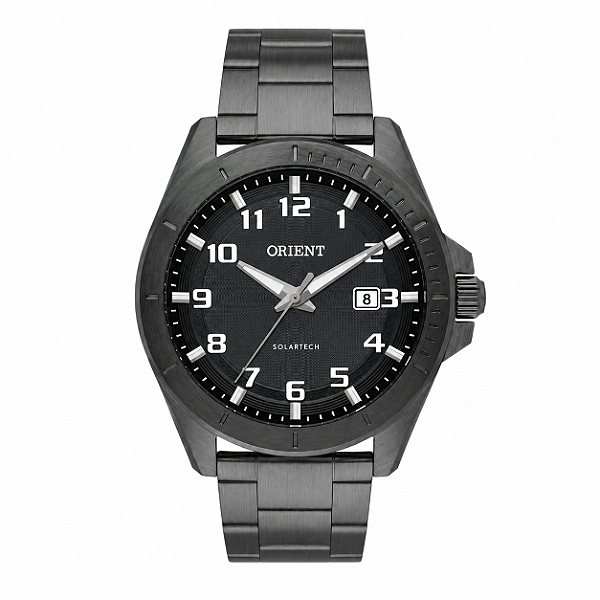 Relógio Orient Todo Preto Solartech MPSS1056P2PX 42mm