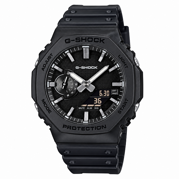 Relógio G-Shock GA-2100LXB-1A Masculino Preto Octogonal