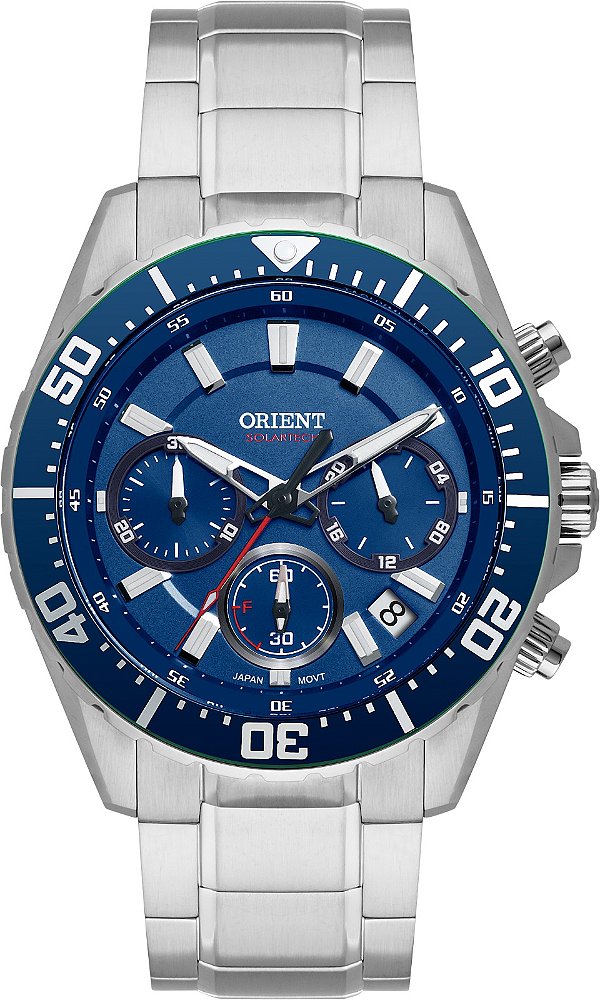 Relógio Orient Masculino Elite Sea MBSSC288D1SX Aço Azul
