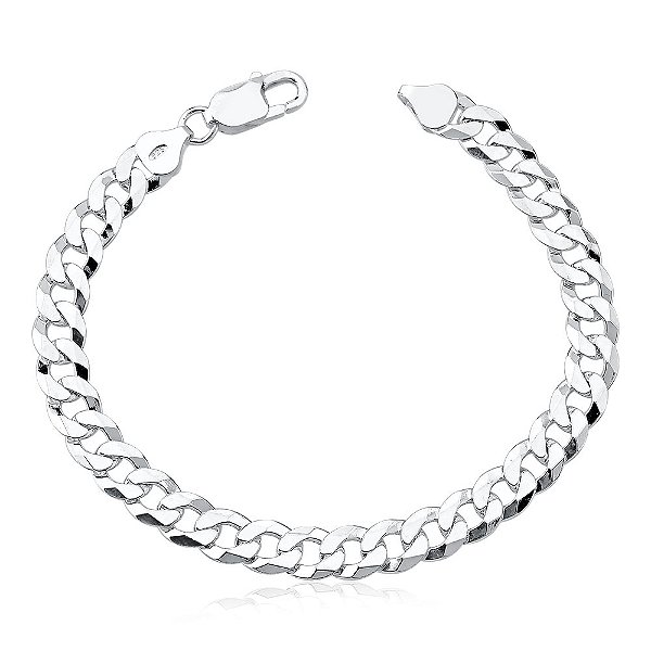 Pulseira Grumet 7,5mm Prata 925