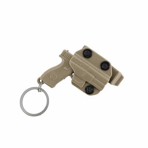 Chaveiro Holster Bélica - Coyote