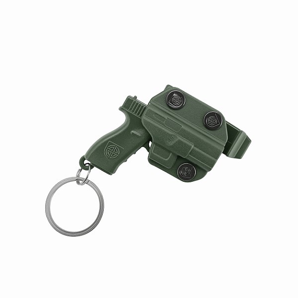 Chaveiro Holster Bélica - Verde
