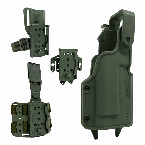 Kit Black Light Speed Mid-Ride - Verde-Oliva