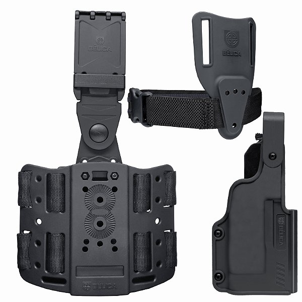 Combo Black Light Mid-Ride Bélica - Preto