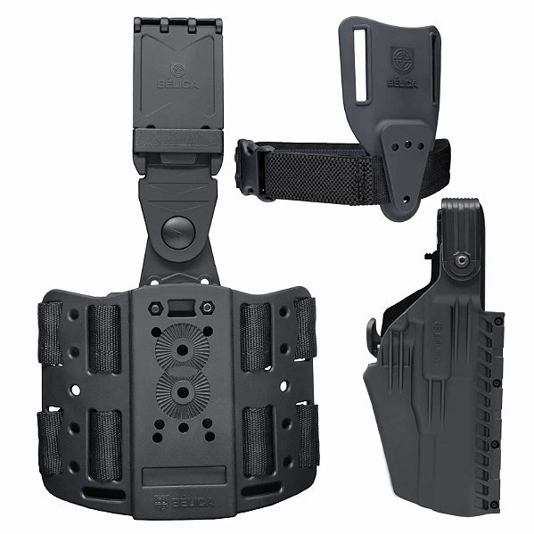 Combo Hunter Mid-Ride Bélica - Preto