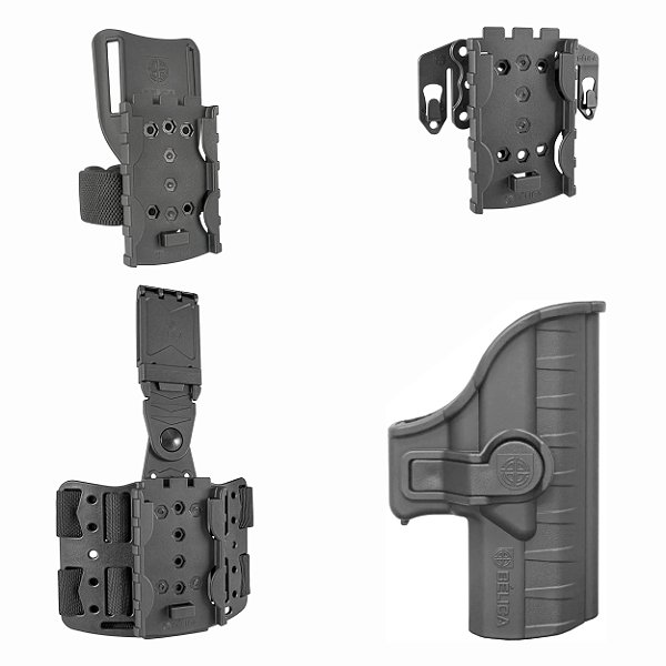 Kit Striker Speed Mid-Ride Bélica - Preto