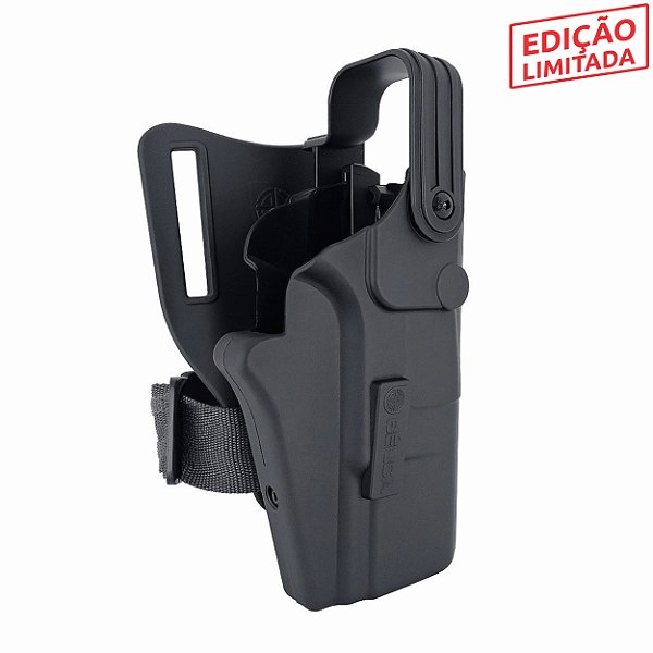Coldre HÓRUS Mid-Ride Bélica - Preto - Edição Limitada