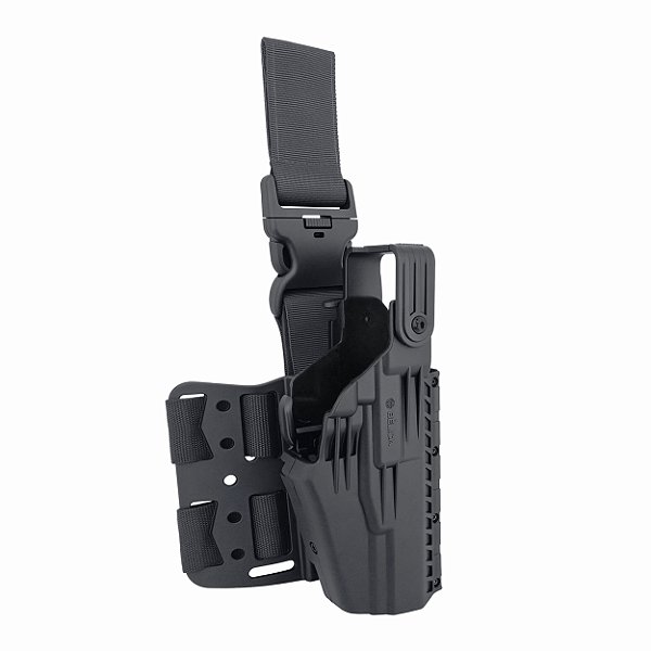 Coldre HUNTER-SP Bélica - Coxa - Preto