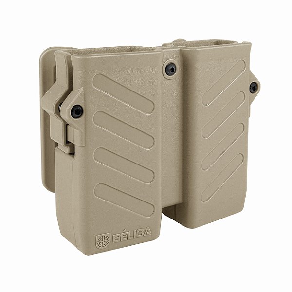 Porta Carregador Duplo VECTOR Bélica - Passador - Coyote