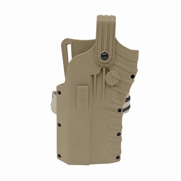 Coldre G5F Mid-Ride Bélica - SEM Protetor de Red Dot - Coyote