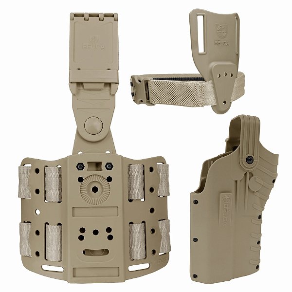 Combo G5F Mid-Ride Bélica - SEM Protetor de Red Dot - Coyote