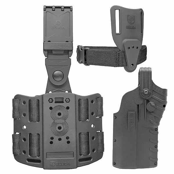 Combo G5F Mid-Ride Bélica - SEM Protetor de Red Dot - Preto