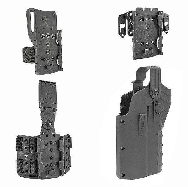 Kit G5F Speed Mid-Ride Bélica - SEM Protetor de Red Dot - Preto