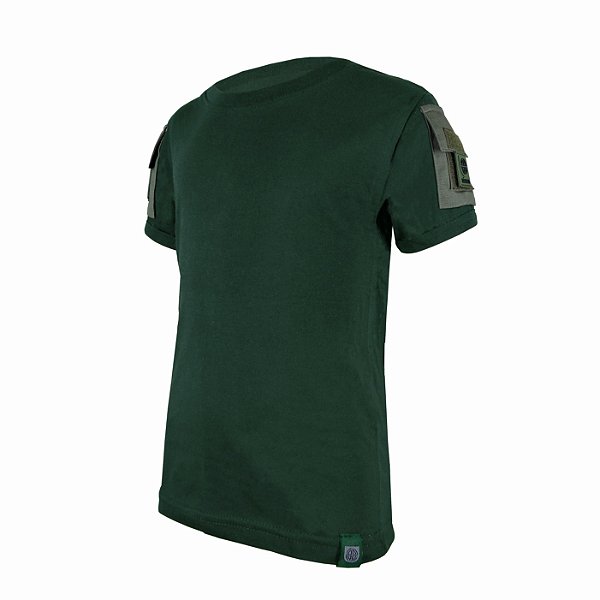 Camiseta Infantil Ranger Kids Verde Bélica