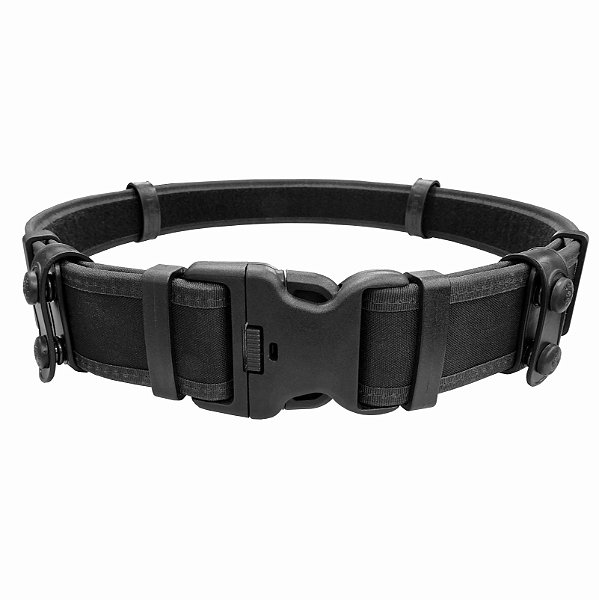 Cinto Tático Bélica (Fivela em Polímero) - Preto