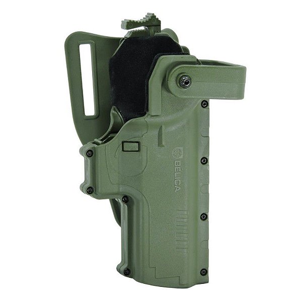 Coldre HAMMER PRO Bélica - Cintura - Verde