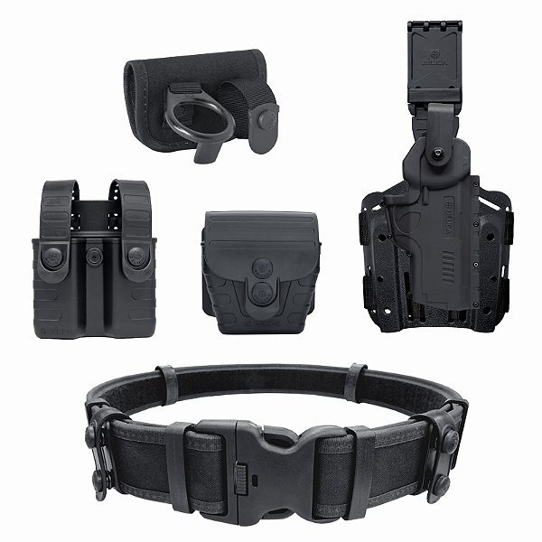 Combo Tático Bélica - Preto