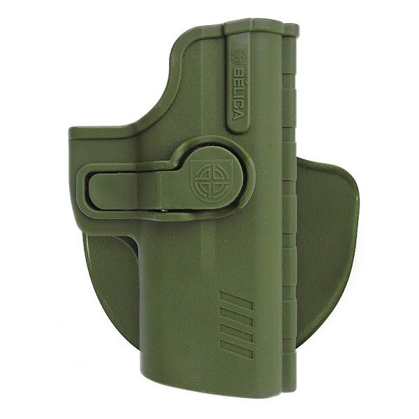 Coldre PRO SR Bélica - Cintura/Paddle - Verde