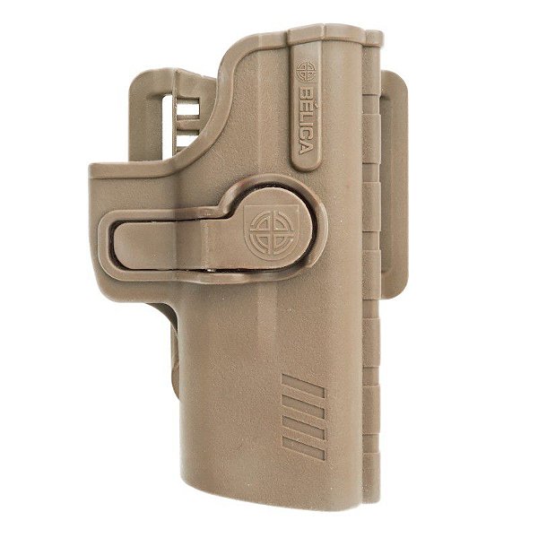 Coldre PRO SR Bélica - Cintura/Passador - Coyote