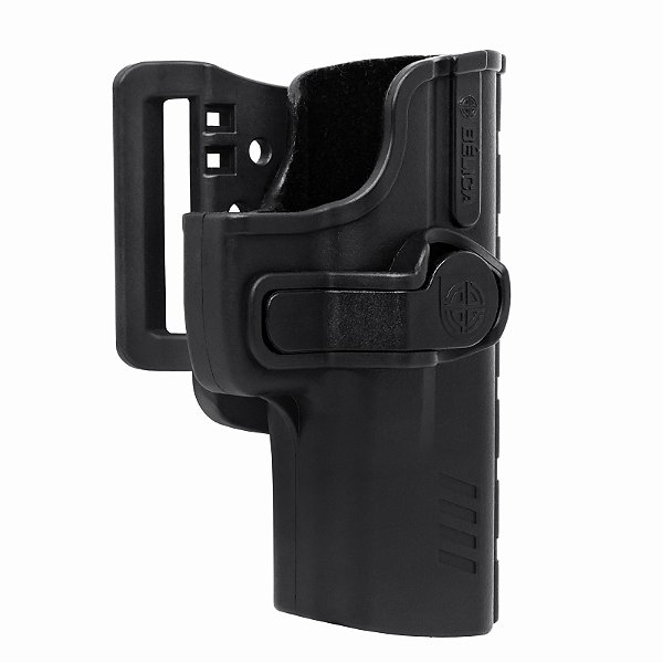 Coldre PRO SR Bélica - Cintura/Passador - Preto