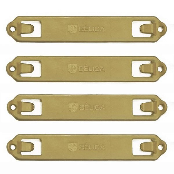 Kit Speed Clip 4 Unidades - Coyote