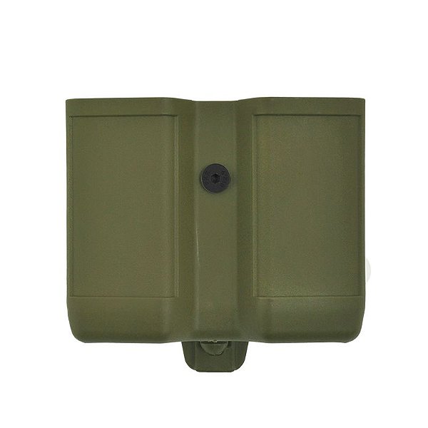 Porta Carregador Duplo Clip Bélica - Verde
