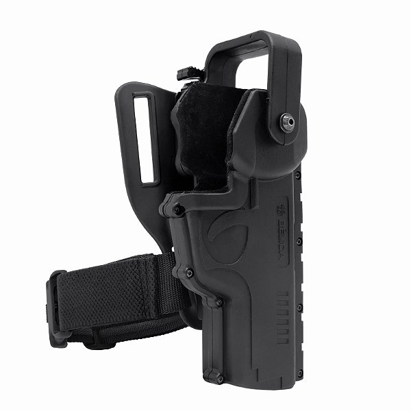 Coldre HAMMER Mid-Ride Bélica - Preto