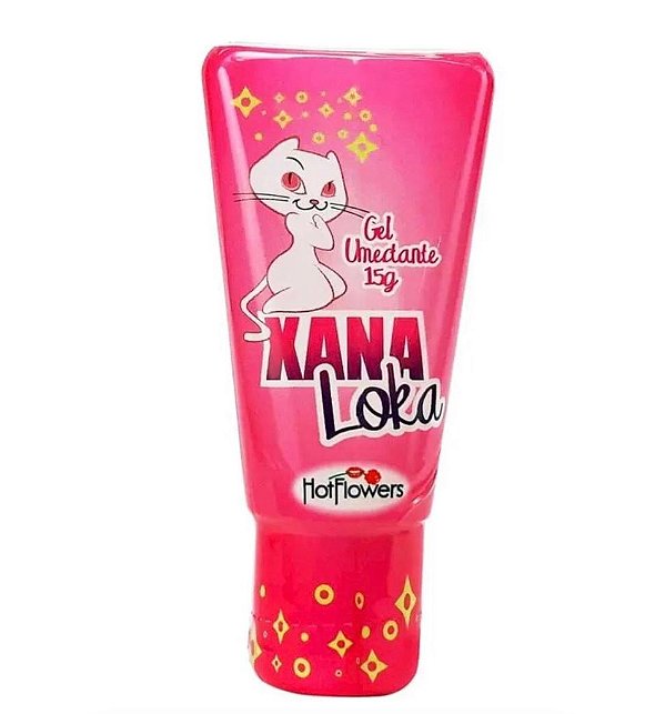 Xana Loka Gel Excitante Feminino Linha Brasileirinhos 15g Hot Flowers
