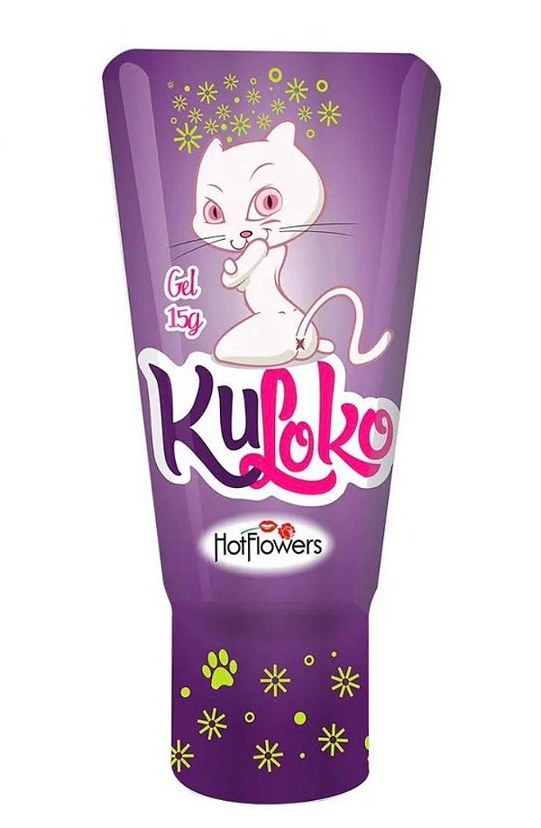 Kuloko Gel Dessensibilizante e Excitante Anal Linha Brasileirinhos 15g Hot Flowers