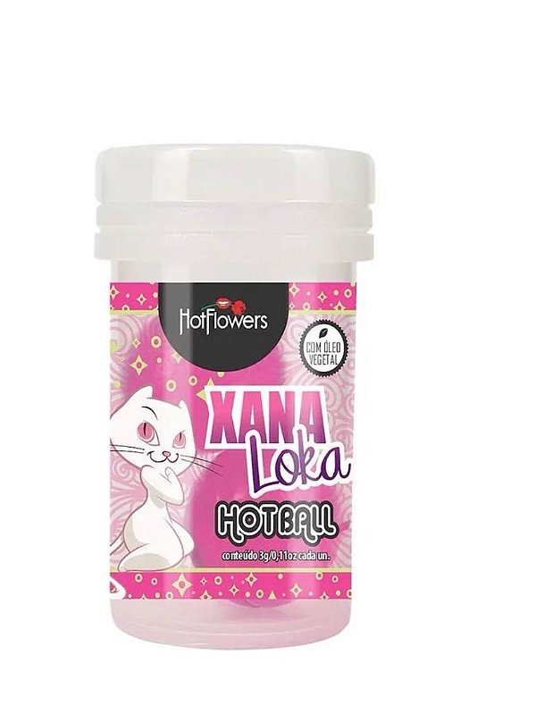 Hot Ball Xana Loka Esquenta Esfria e Vibra Hot Flowers