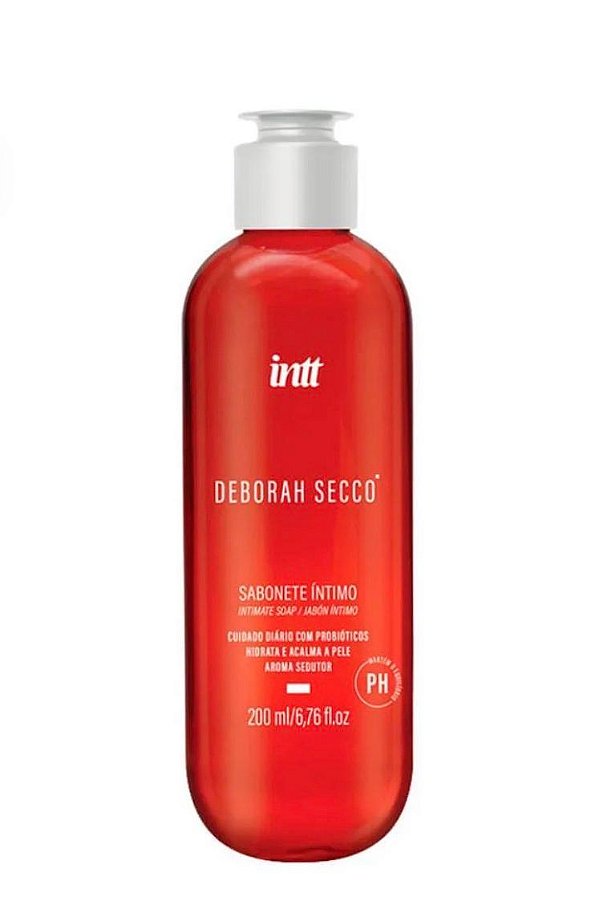 Sabonete Íntimo com Barbatimão Camomila e D-pantenol 200ml Linha Deborah Secco Intt