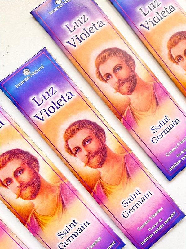 Incenso Ananda Saint Germain  - Luz Violeta - Paz, Libertação e Elevação Espiritual