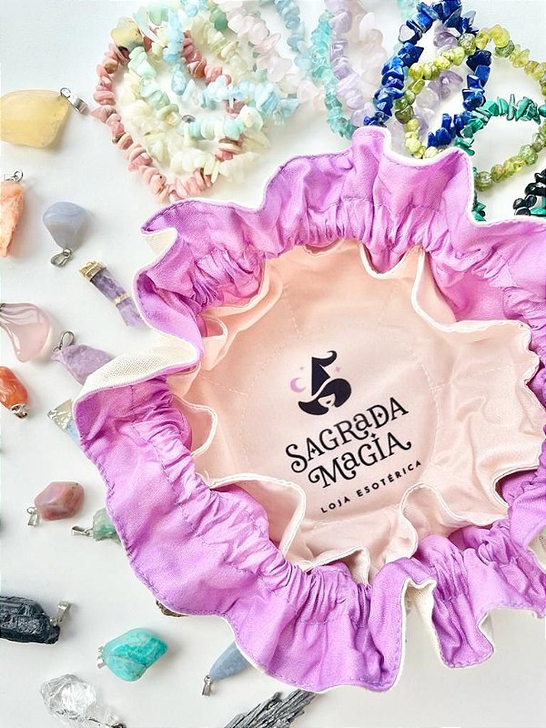 Porta Jóias Sagrada Magia com Divisórias