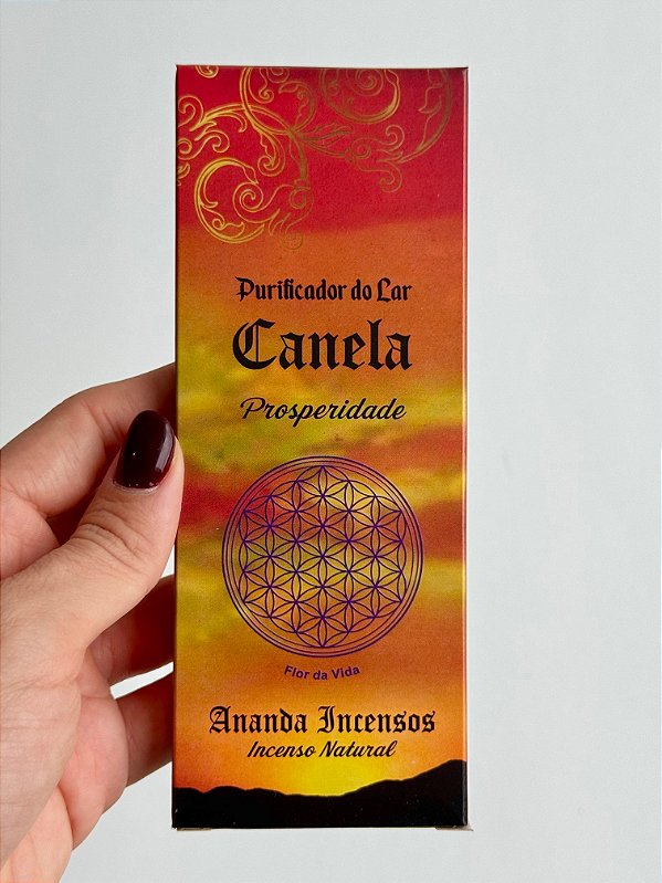 Incenso Ananda - Canela - Prosperidade