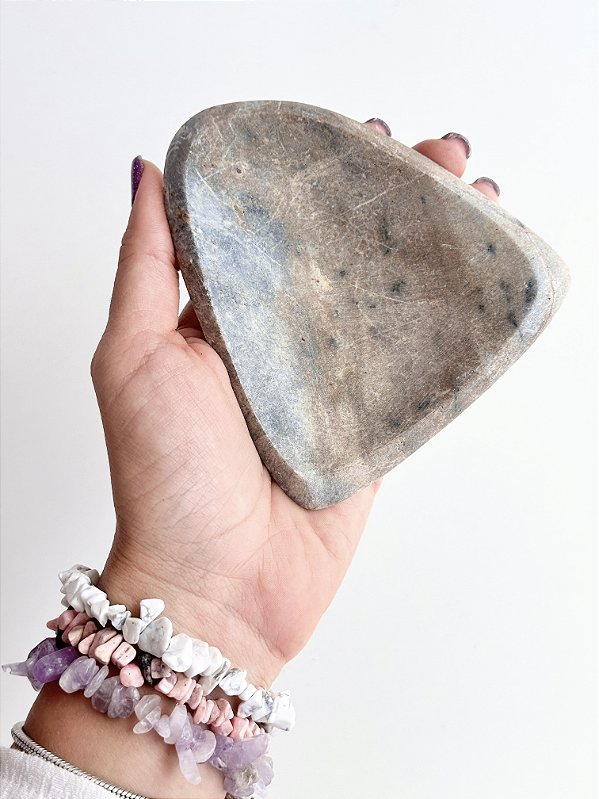 Bowl de Pedra Sabão P - Para arrumar e decorar com seus cristais